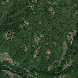 Mappa catastale e vista satellitare Cartignano (B845)