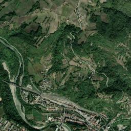 Mappa catastale e vista satellitare Ceva (C589)