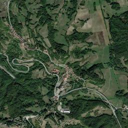 Mappa catastale e vista satellitare Montezemolo (F666)