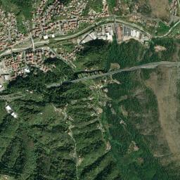 Mappa catastale e vista satellitare Casarza Ligure (B939)