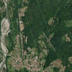 Mappa catastale e vista satellitare Licciana Nardi (E574)