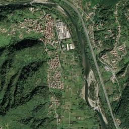 Mappa catastale e vista satellitare Follo (D655)