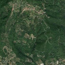Mappa catastale e vista satellitare Onzo (G076)
