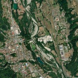 Mappa catastale e vista satellitare Barga (A657)