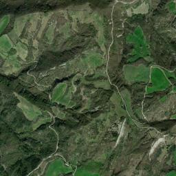 Mappa catastale e vista satellitare Predappio (H017)