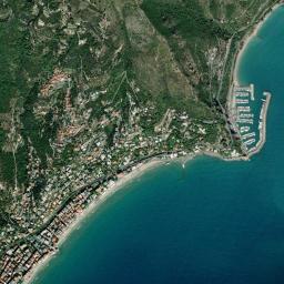 Mappa catastale e vista satellitare Alassio (A122)