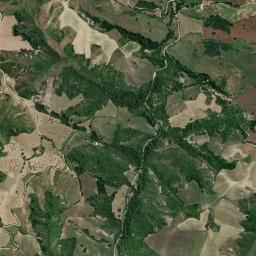 Mappa catastale e vista satellitare Monte Cerignone (F467)