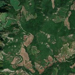 Mappa catastale e vista satellitare Borgo Pace (B026)
