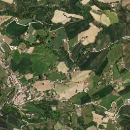 Mappa catastale e vista satellitare Fratte Rosa (D791)