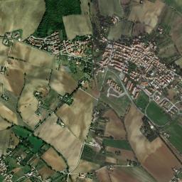 Mappa catastale e vista satellitare Montemarciano (F560)