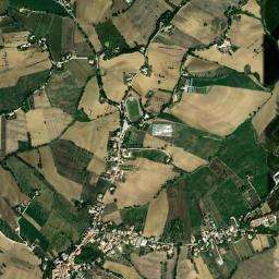 Mappa catastale e vista satellitare Belvedere Ostrense (A769)