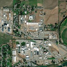 1858 West Bridge Street, Blackfoot, ID Satellite Map