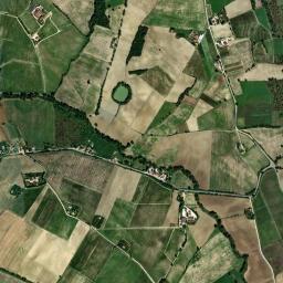 Mappa catastale e vista satellitare Gualdo Cattaneo (E229)