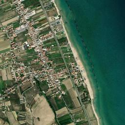 Mappa catastale e vista satellitare Roseto degli Abruzzi (F585)