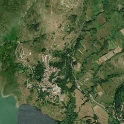 Mappa catastale e vista satellitare Campotosto (B569)