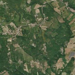 Mappa catastale e vista satellitare Villa Celiera (L922)