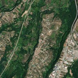 Mappa catastale e vista satellitare Treglio (L363)