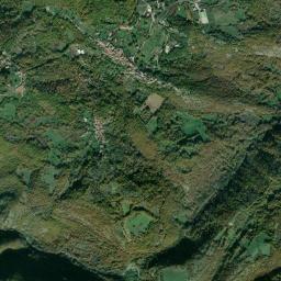 Mappa catastale e vista satellitare Fiamignano (D560)