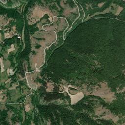 Mappa catastale e vista satellitare Castel di Ieri (C090)