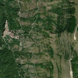 Mappa catastale e vista satellitare Roio del Sangro (H495)
