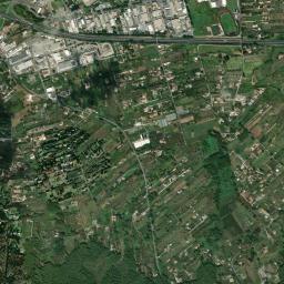 Mappa catastale e vista satellitare San Cesareo (M295)