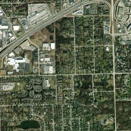 7951-7999 Drew Avenue, Illinois and Michigan Canal Satellite Map