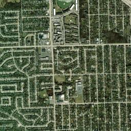 8699 South 88th Avenue, Illinois and Michigan Satellite Map