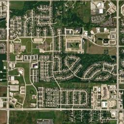 5401-5403 Northwest 93rd Street Johnston IA Satellite Map