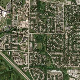 2215 Plaen View Dr Iowa City IA Satellite Map
