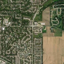 1622 Somerset Lane Iowa City IA Satellite Map