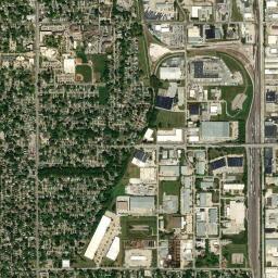 1526-1532 East 15th Street Des Moines IA Satellite Map