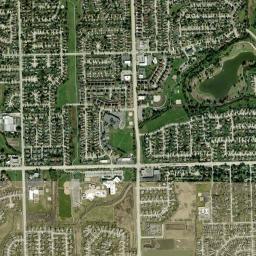 7707-7715 166th St Tinley Park IL Satellite Map