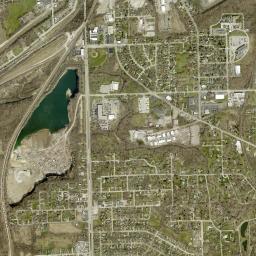 923 South Chicago Street, Illinois and Michigan Satellite Map