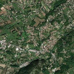 Mappa catastale e vista satellitare Cervaro (C545)