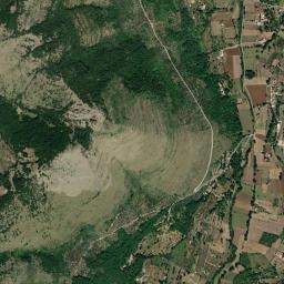Mappa catastale e vista satellitare Vallecorsa (L598)