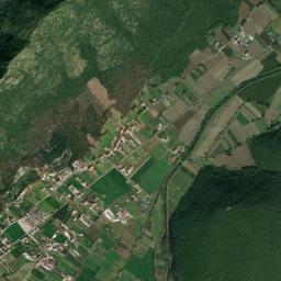 Mappa catastale e vista satellitare Pietravairano (G630)