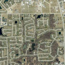 2500-2898 Sweet Cider Road, Fort Wayne Satellite Map