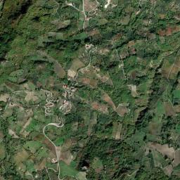 Mappa catastale e vista satellitare Campoli del Monte Taburno (B542)