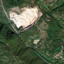 Mappa catastale e vista satellitare Sorbo Serpico (I843)