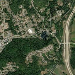 Mon-Fayette Expressway, Finleyville, PA Satellite Map