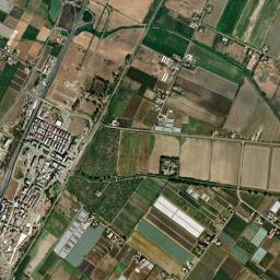 Mappa catastale e vista satellitare Scanzano Jonico (M256)