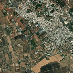 Mappa catastale e vista satellitare Tuglie (L462)