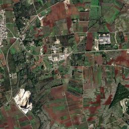 Mappa catastale e vista satellitare Santa Cesarea Terme (I172)