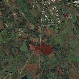 Mappa catastale e vista satellitare Spongano (I923)