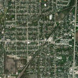 813 North Stephens Avenue Springfield IL Satellite Map