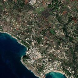 Mappa catastale e vista satellitare Castrignano del Capo (C336)