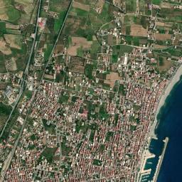 Mappa catastale e vista satellitare Cirò Marina (C726)