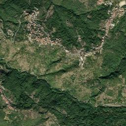 Mappa catastale e vista satellitare Casali del Manco (M385)