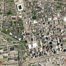 Cincinnati, Ohio map(satellite map)