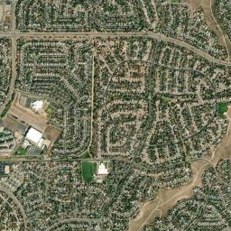 Meadow Ridge Drive Colorado Springs CO Satellite Map